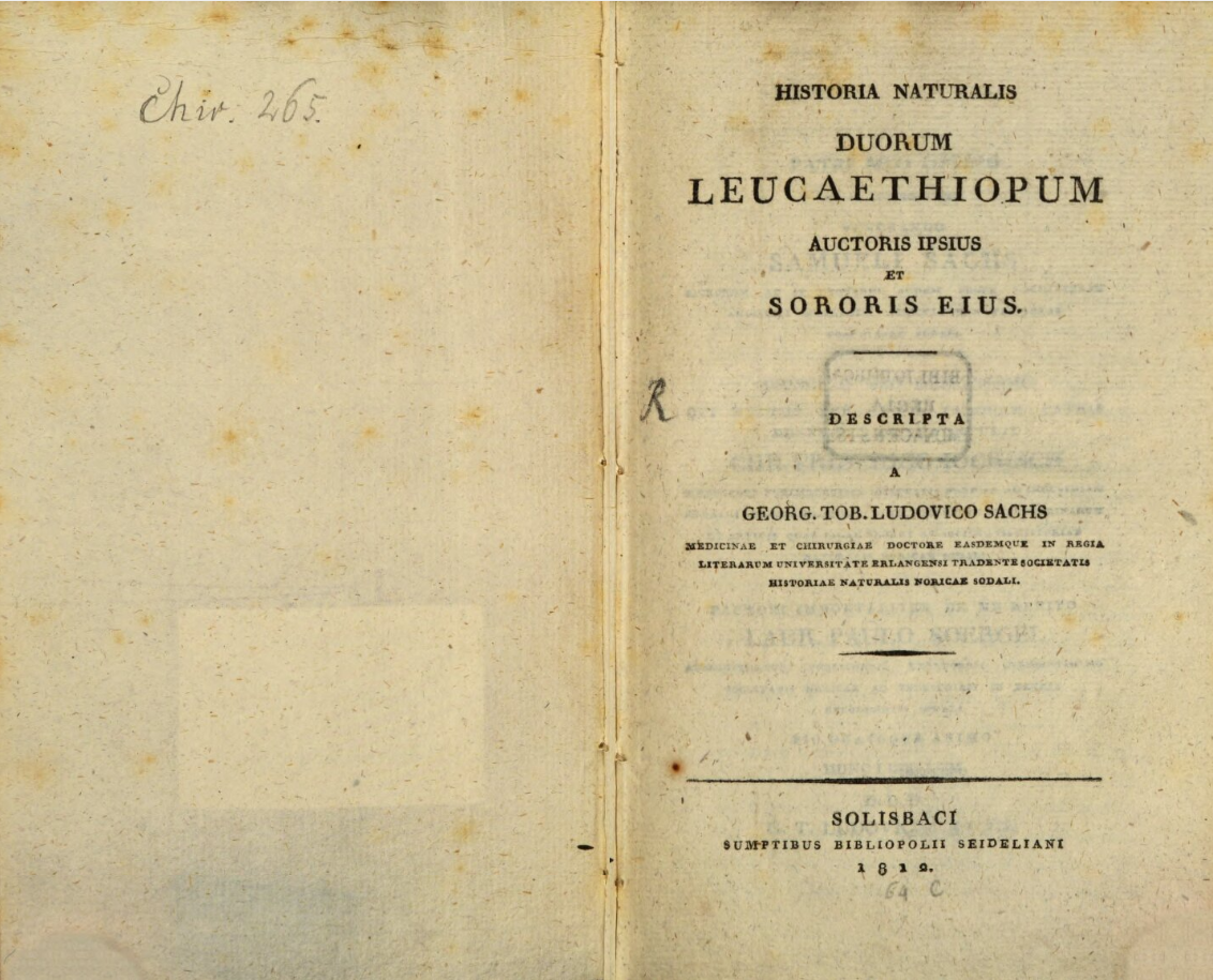 Image of Ludwig Sach's doctural thesis
