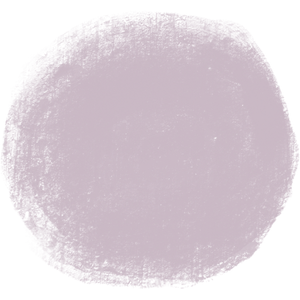 circular image of pink water colour